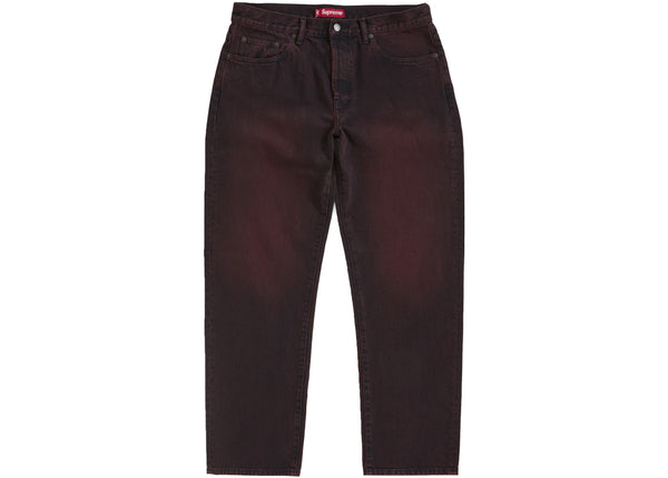 Supreme Regular Jean (SS25) Red – Side Kicks