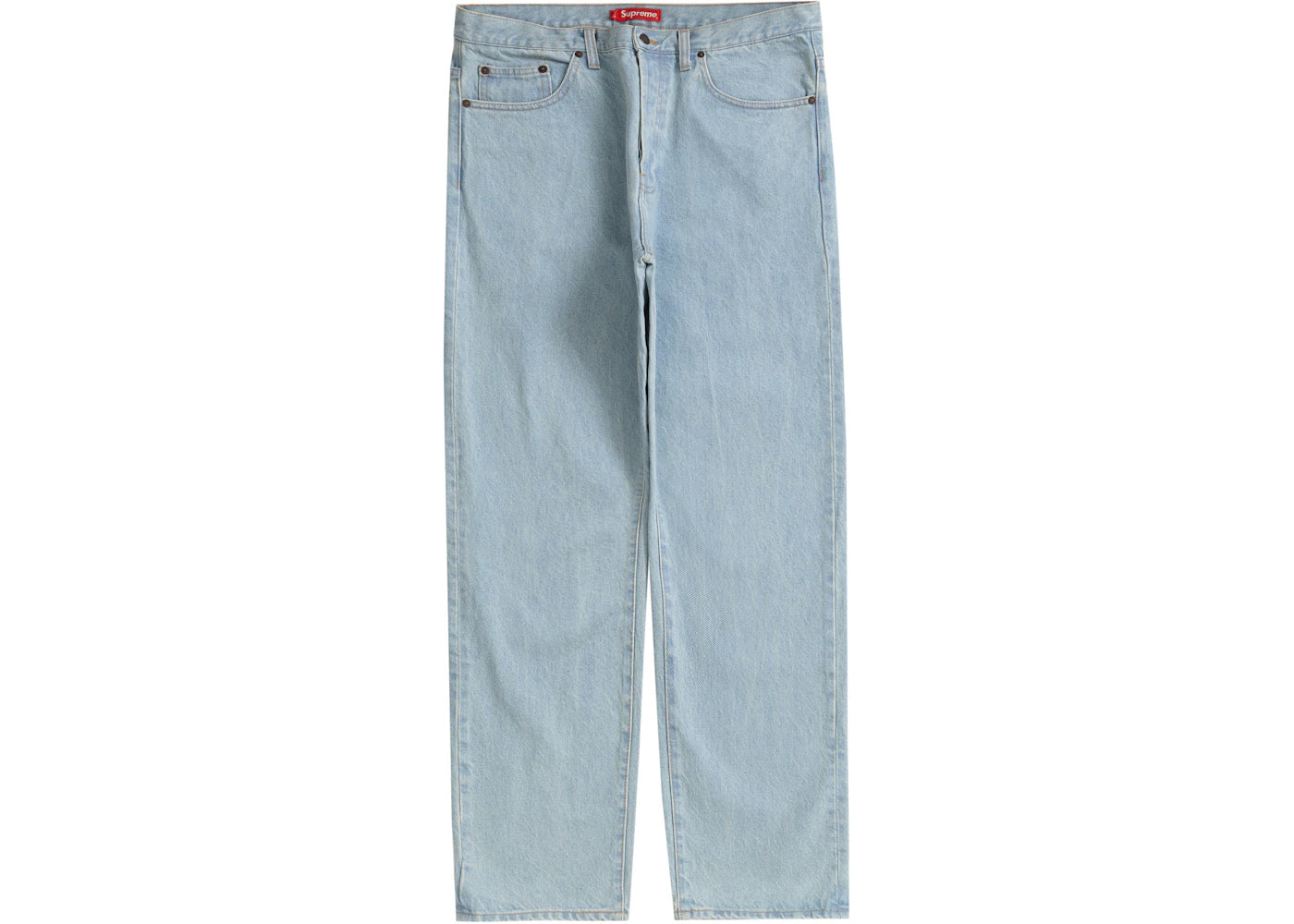 Supreme Regular Jean Washed Blue