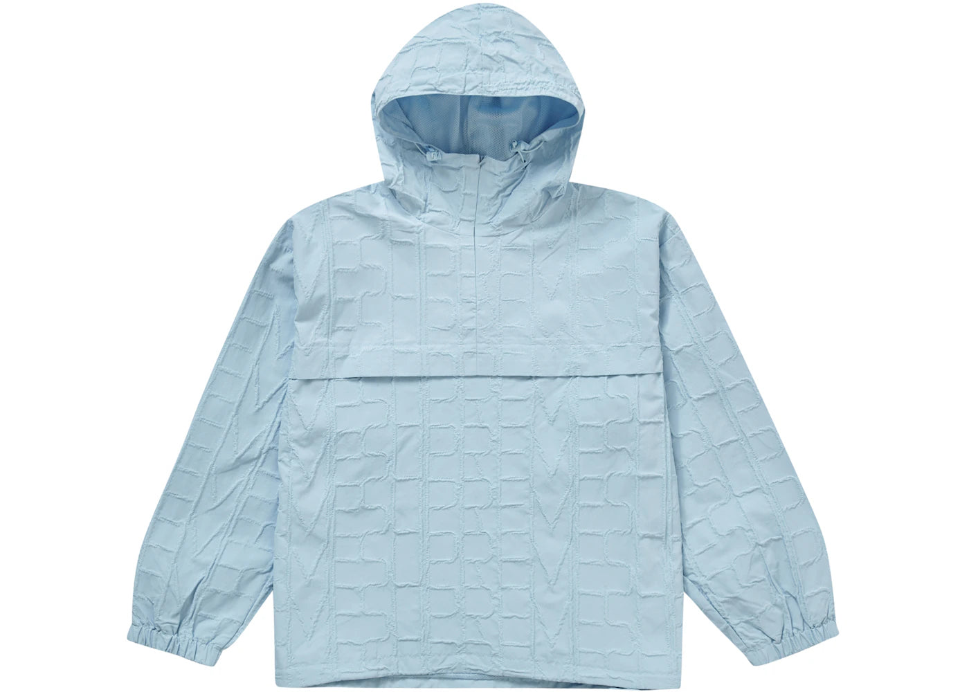 Supreme Repeat Stitch Anorak Light Blue