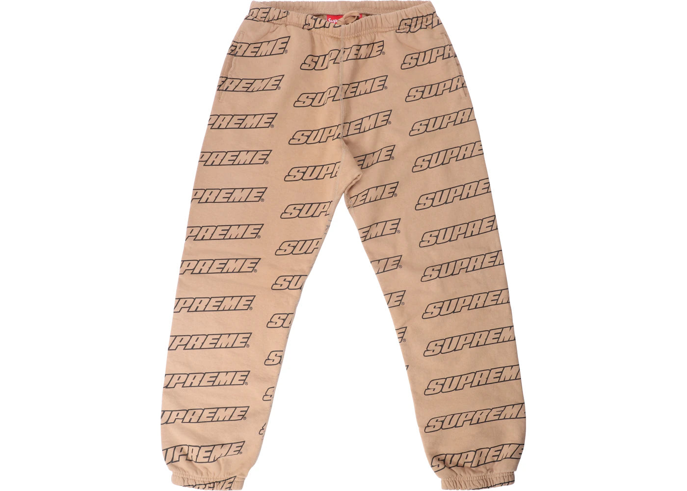 Supreme Repeat Sweatpant Light Brown