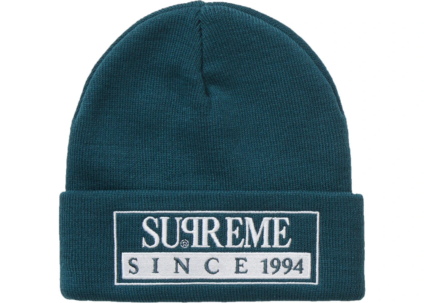 Supreme Reserved Beanie Work Teal