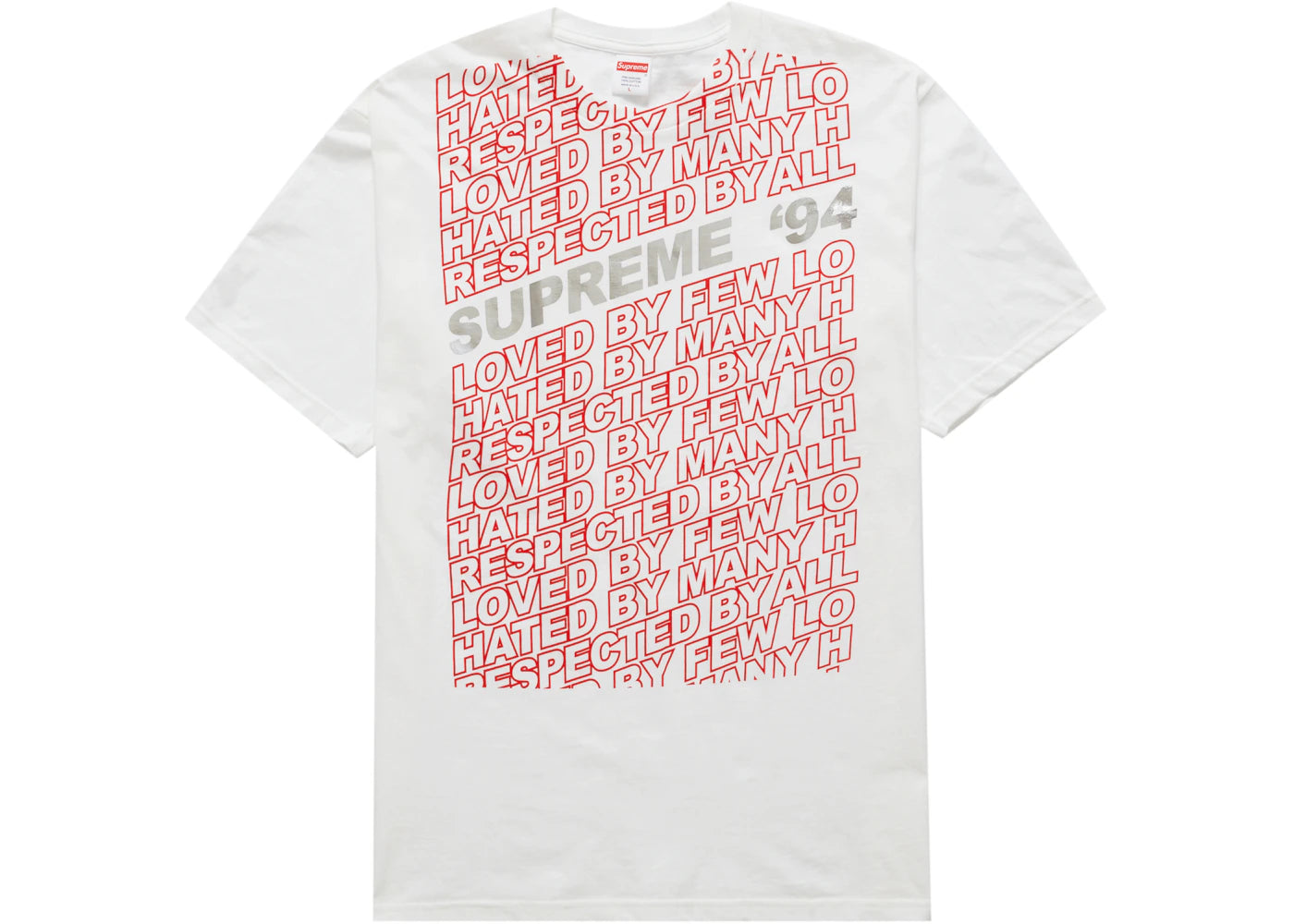 Supreme Respected Tee White