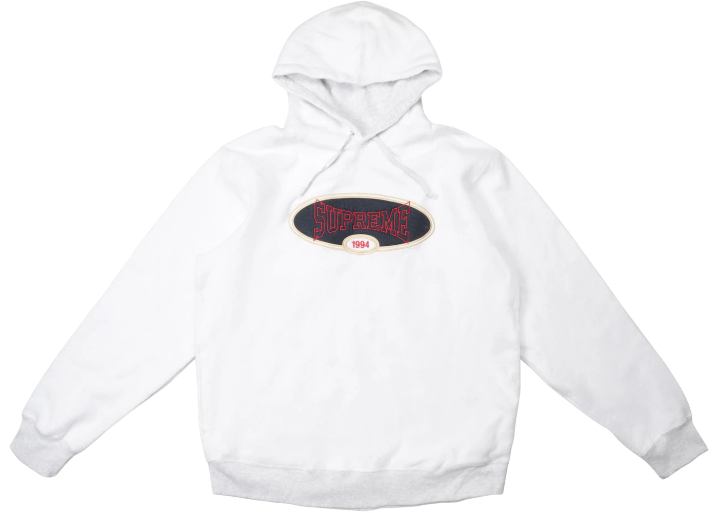 Supreme Reverse Fleece Hooded Sweatshirt (SS18) Ash Grey