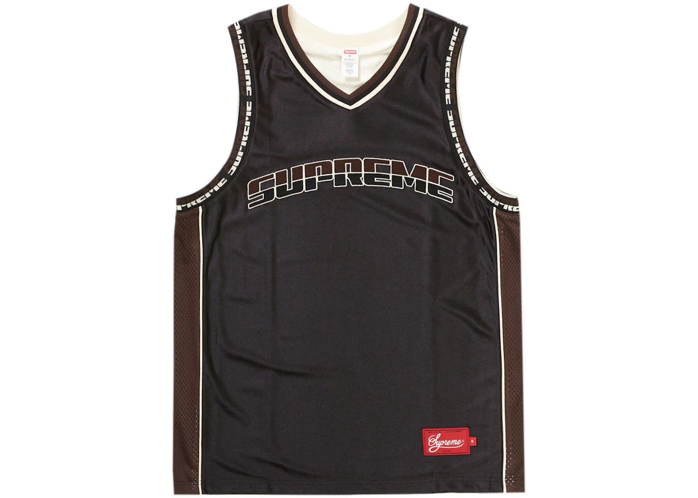 Supreme Reversible Basketball Jersey Black
