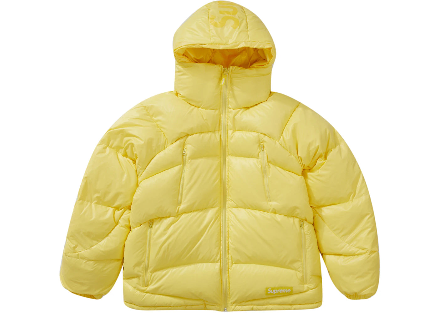 Supreme Reversible Featherweight Down Puffer Jacket Yellow