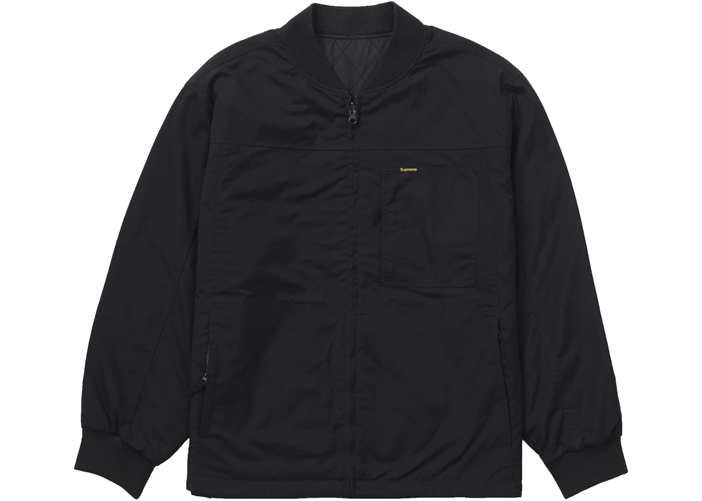 Supreme Reversible Tech Work Jacket Black