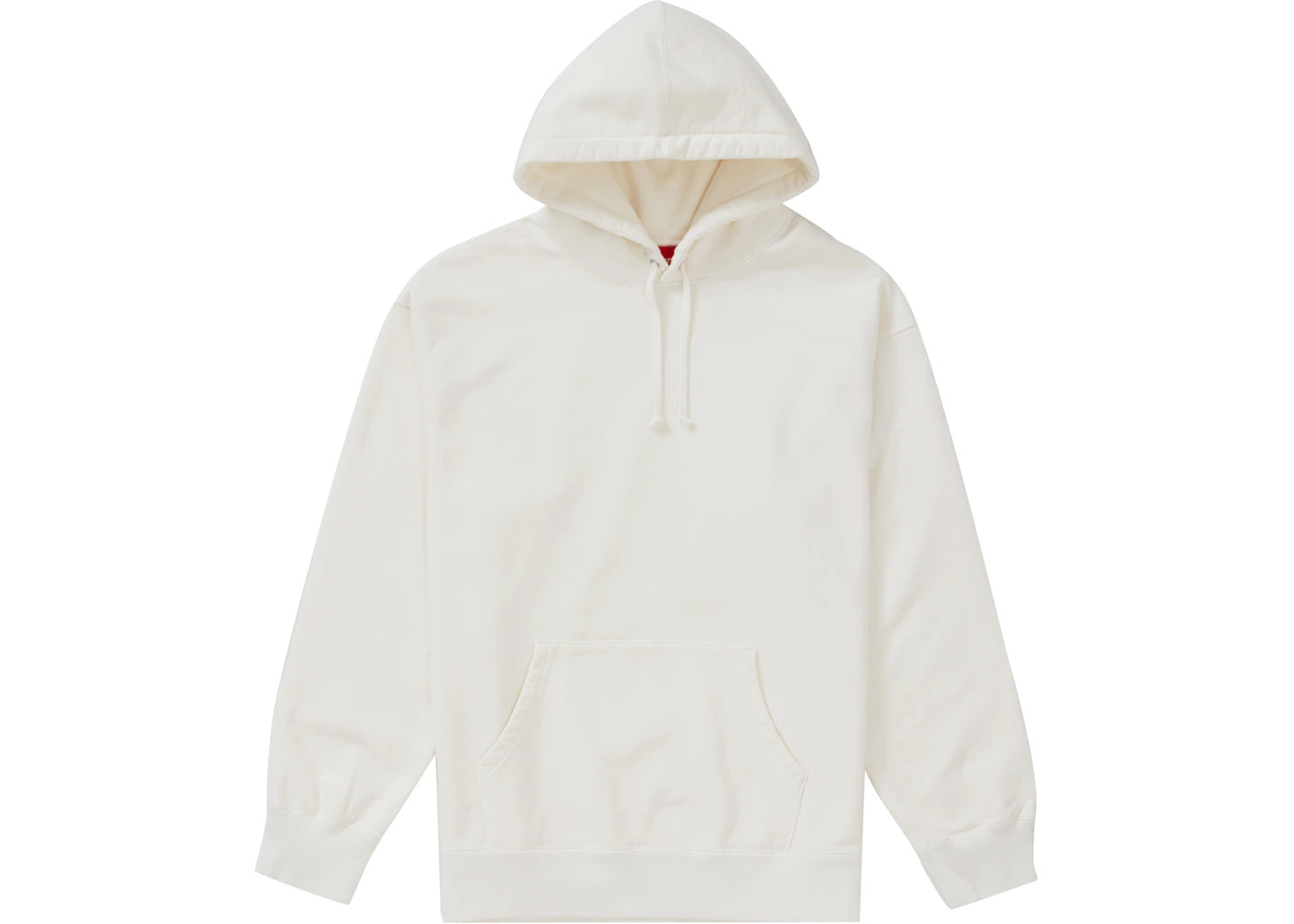 Supreme Rhinestone Script Hooded Sweatshirt White