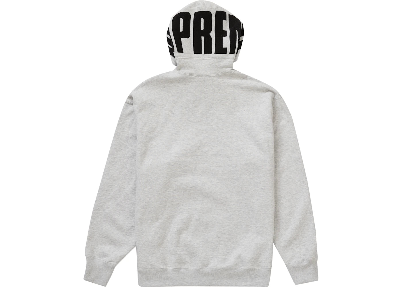 Supreme Rib Hooded Sweatshirt Ash Grey
