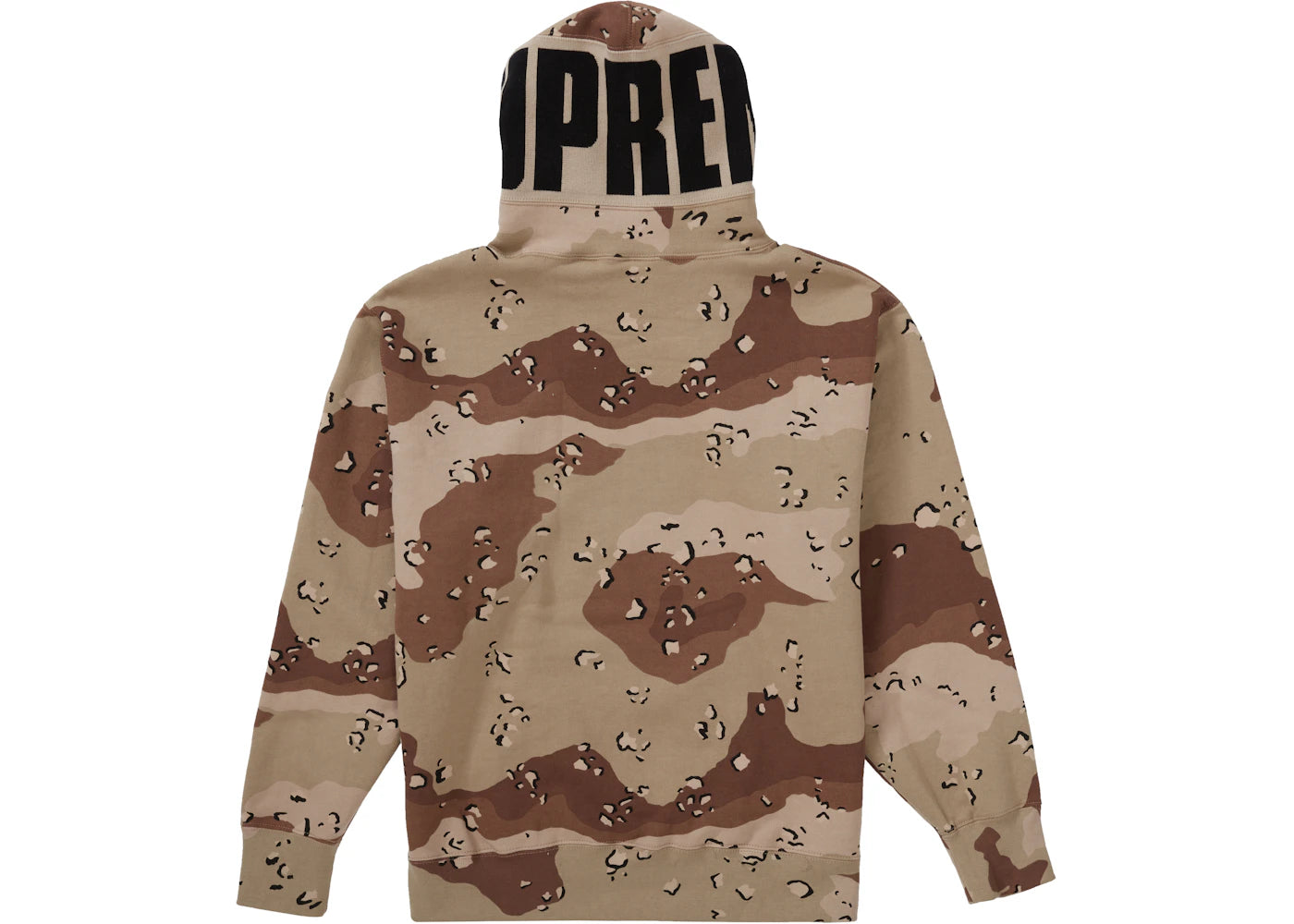 Supreme Rib Hooded Sweatshirt Chocolate Chip Camo