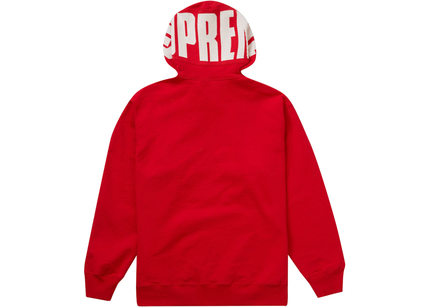 Supreme Rib Hooded Sweatshirt Red