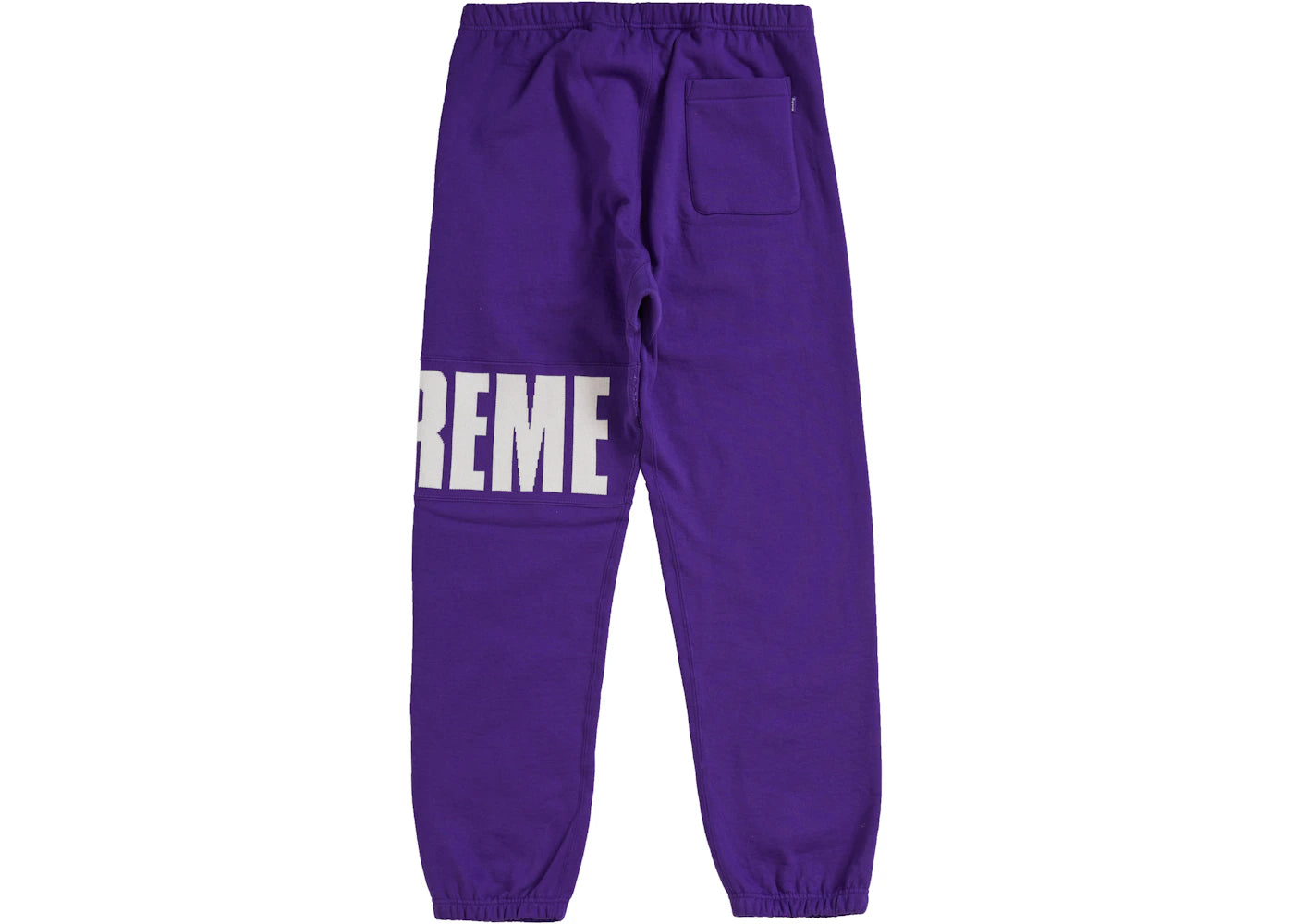 Supreme Rib Sweatpant Purple