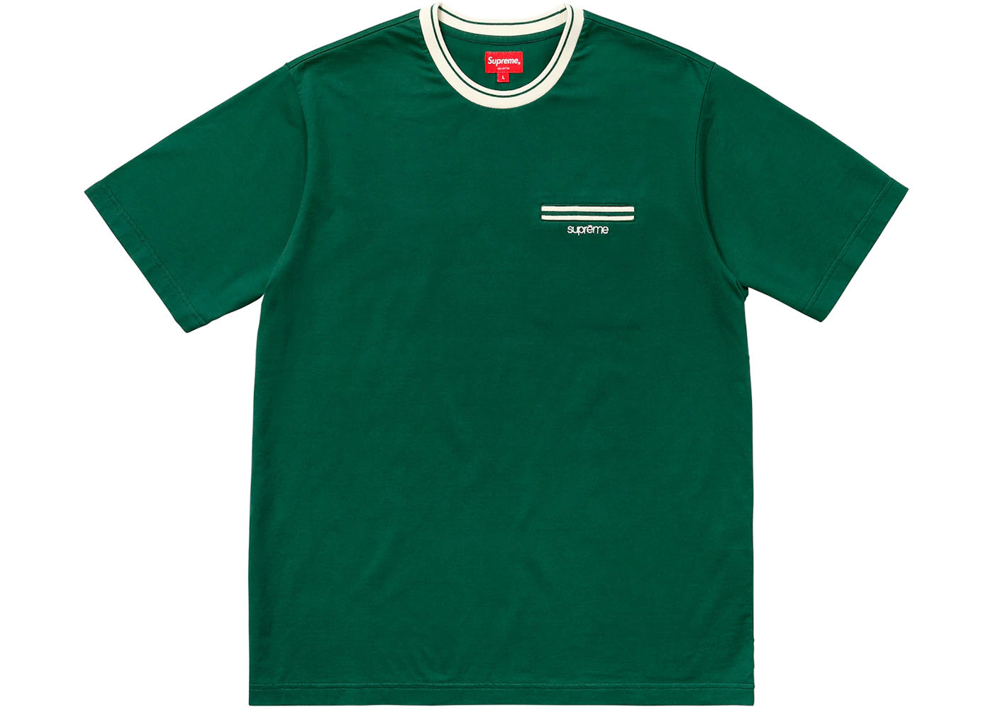 Supreme Ribbed Pocket Tee Green