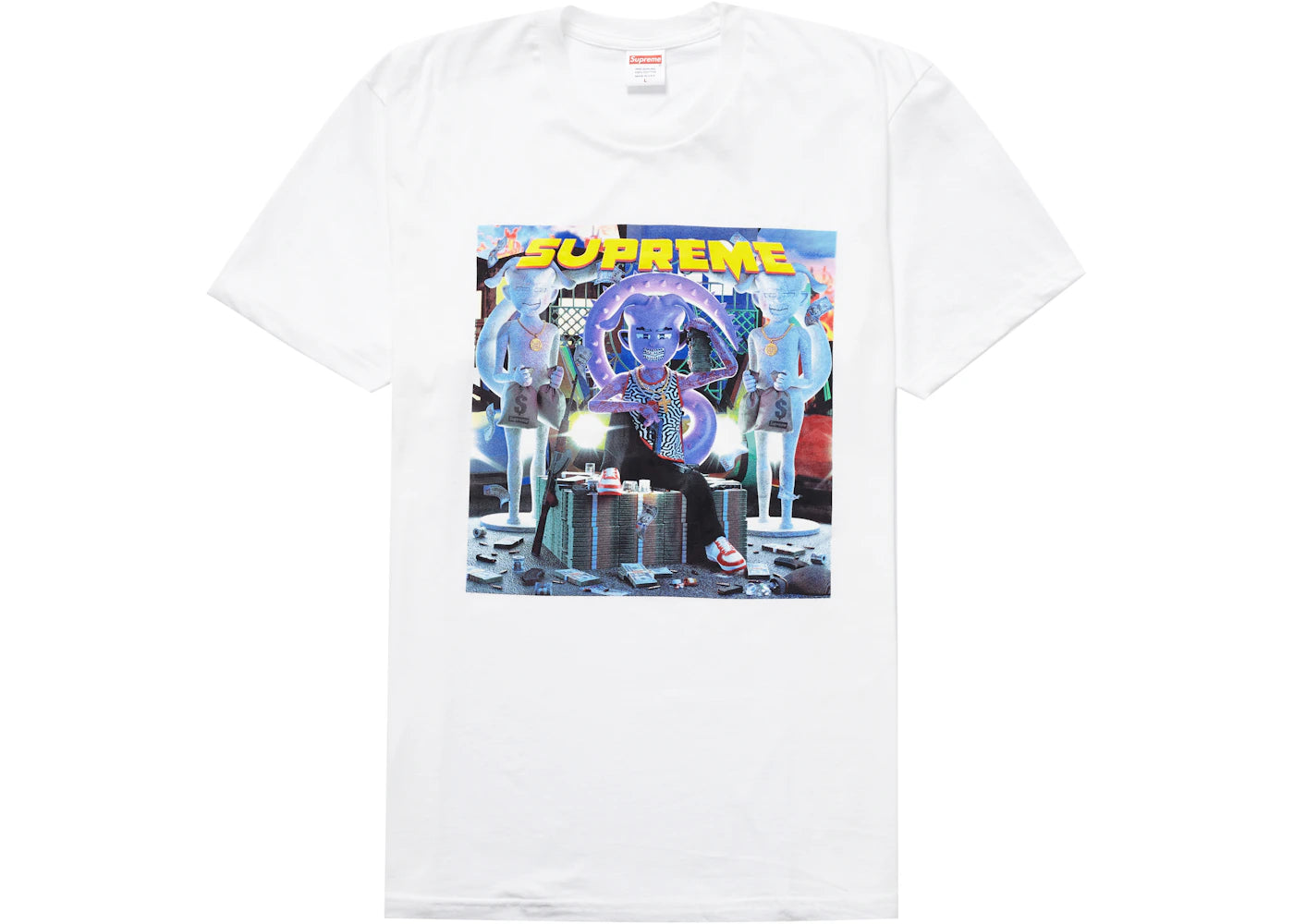 Supreme Richest Tee White