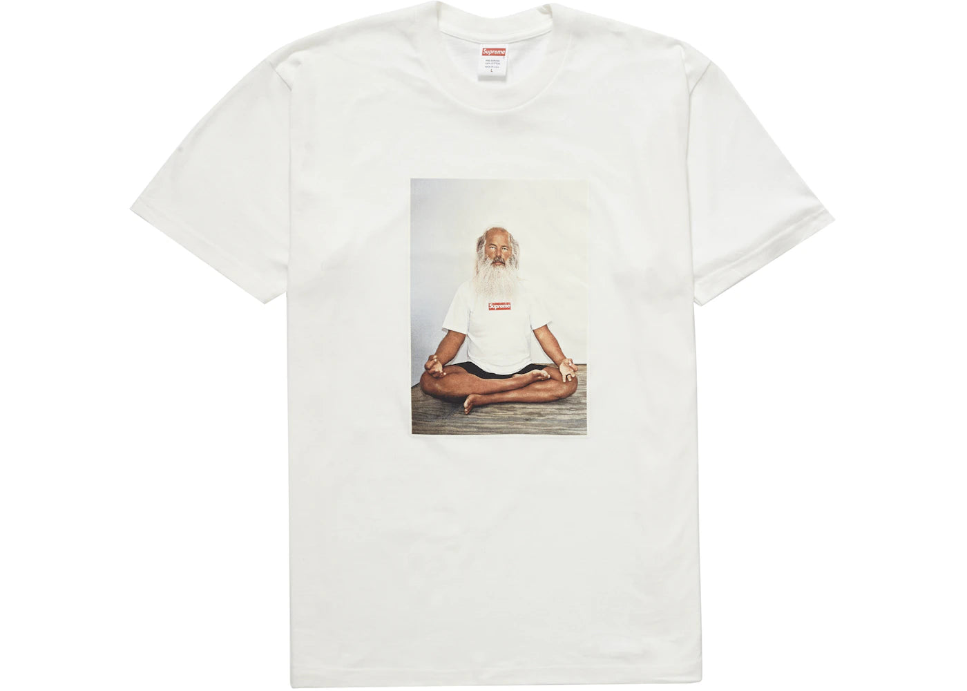 Supreme Rick Rubin Tee White