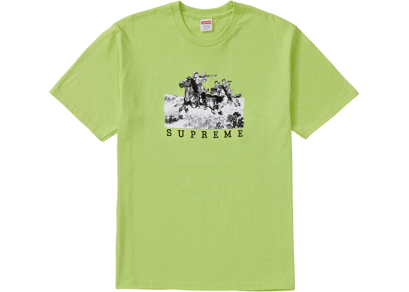 Supreme Riders Tee Neon Green