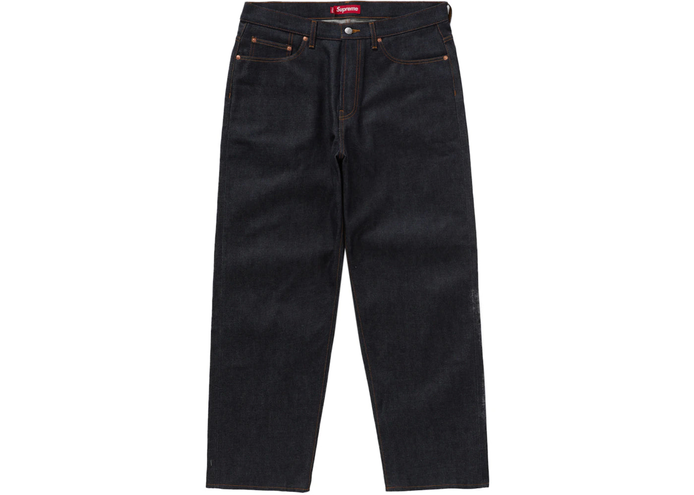 Supreme Rigid Baggy Selvedge Jean (FW24) Rigid Indigo