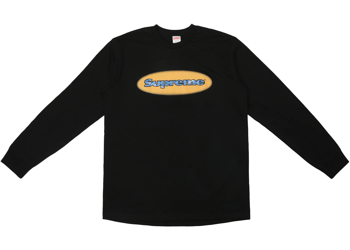 Supreme Ripple LS Tee Black