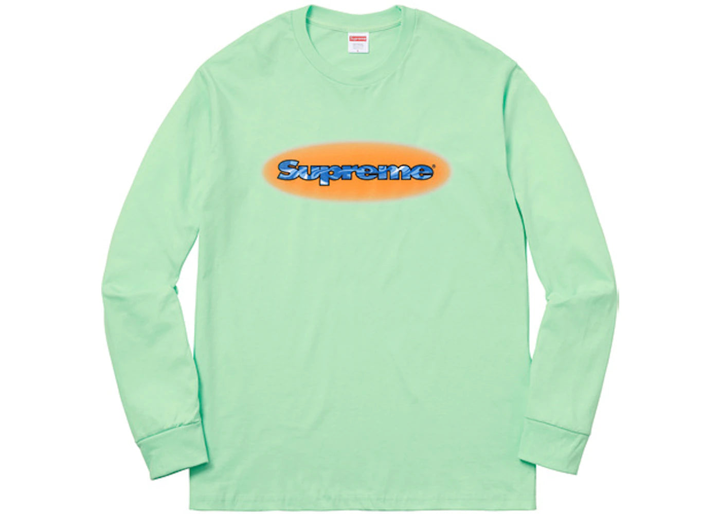 Supreme Ripple LS Tee Mint