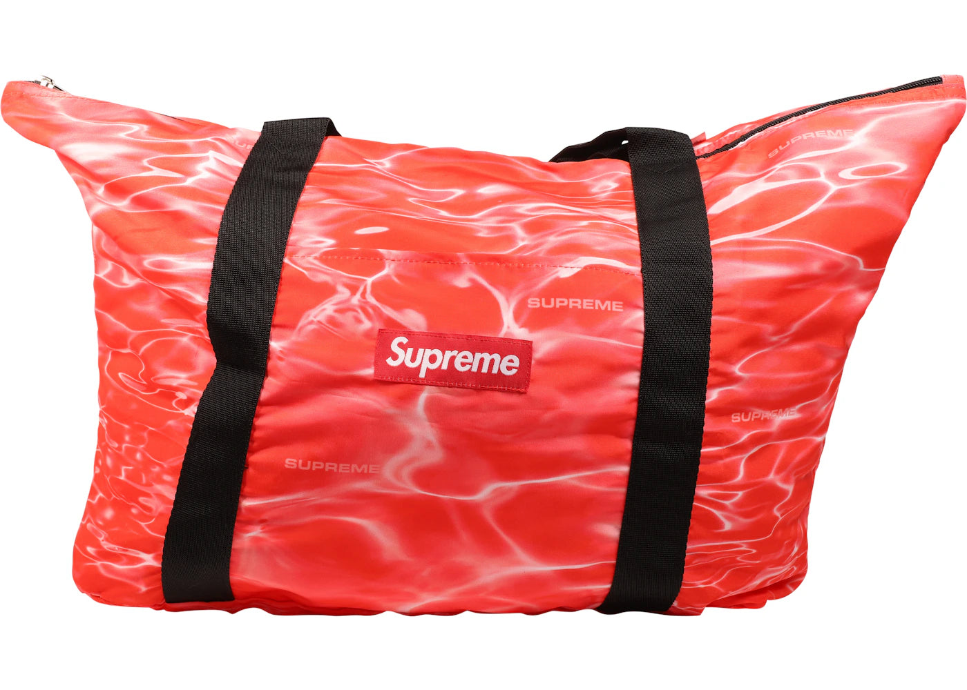 Supreme Ripple Packable Tote Red