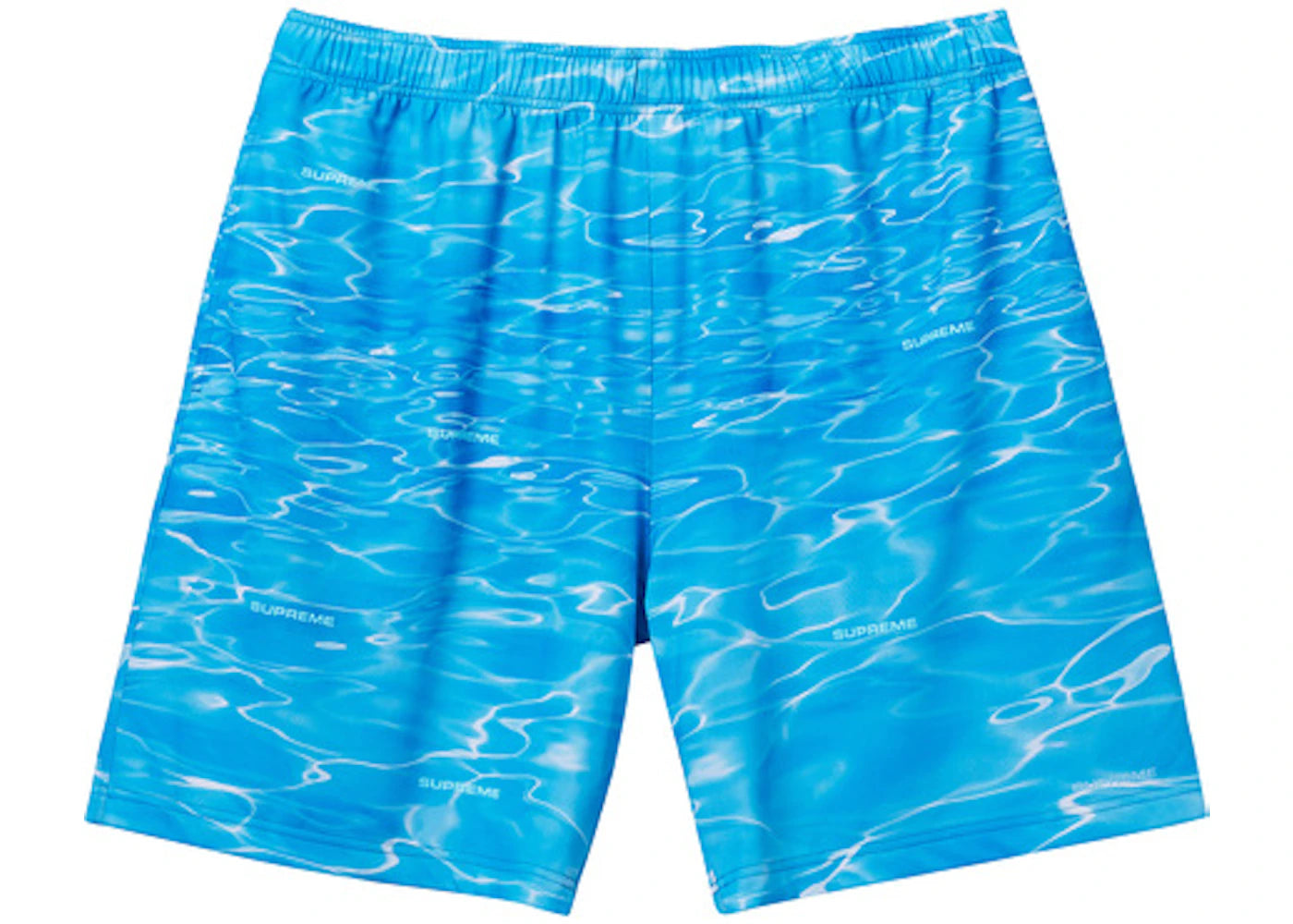 Supreme Ripple Shorts Blue