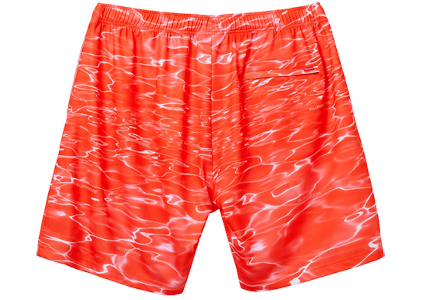 Supreme Ripple Shorts Red