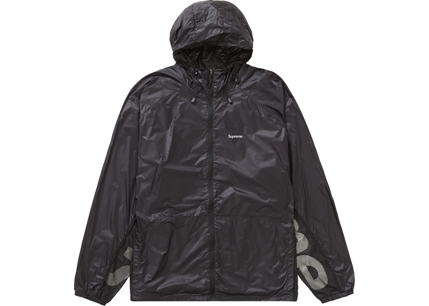 Supreme Ripstop Hooded Windshell Black