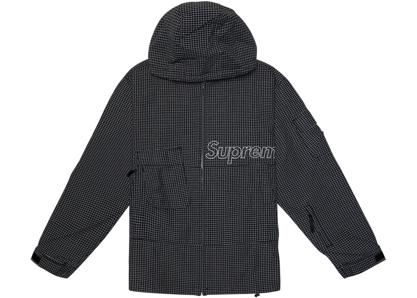 Supreme Ripstop Utility Jacket Black