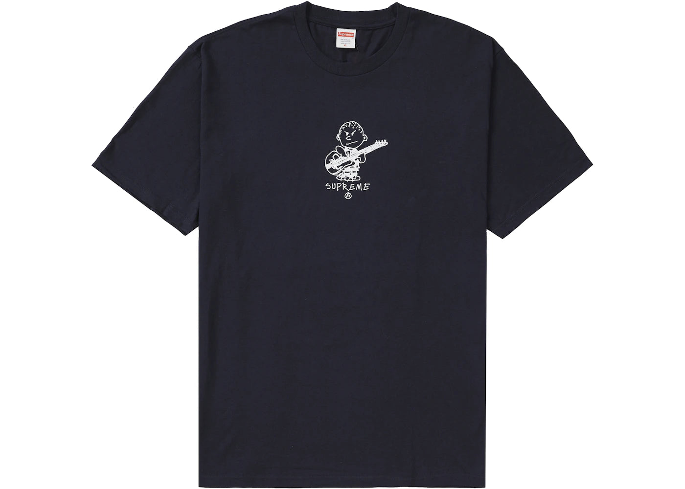 Supreme Rocker Tee Navy