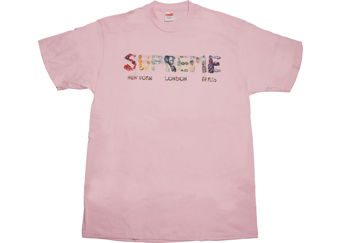 Supreme Rocks Tee Light Pink