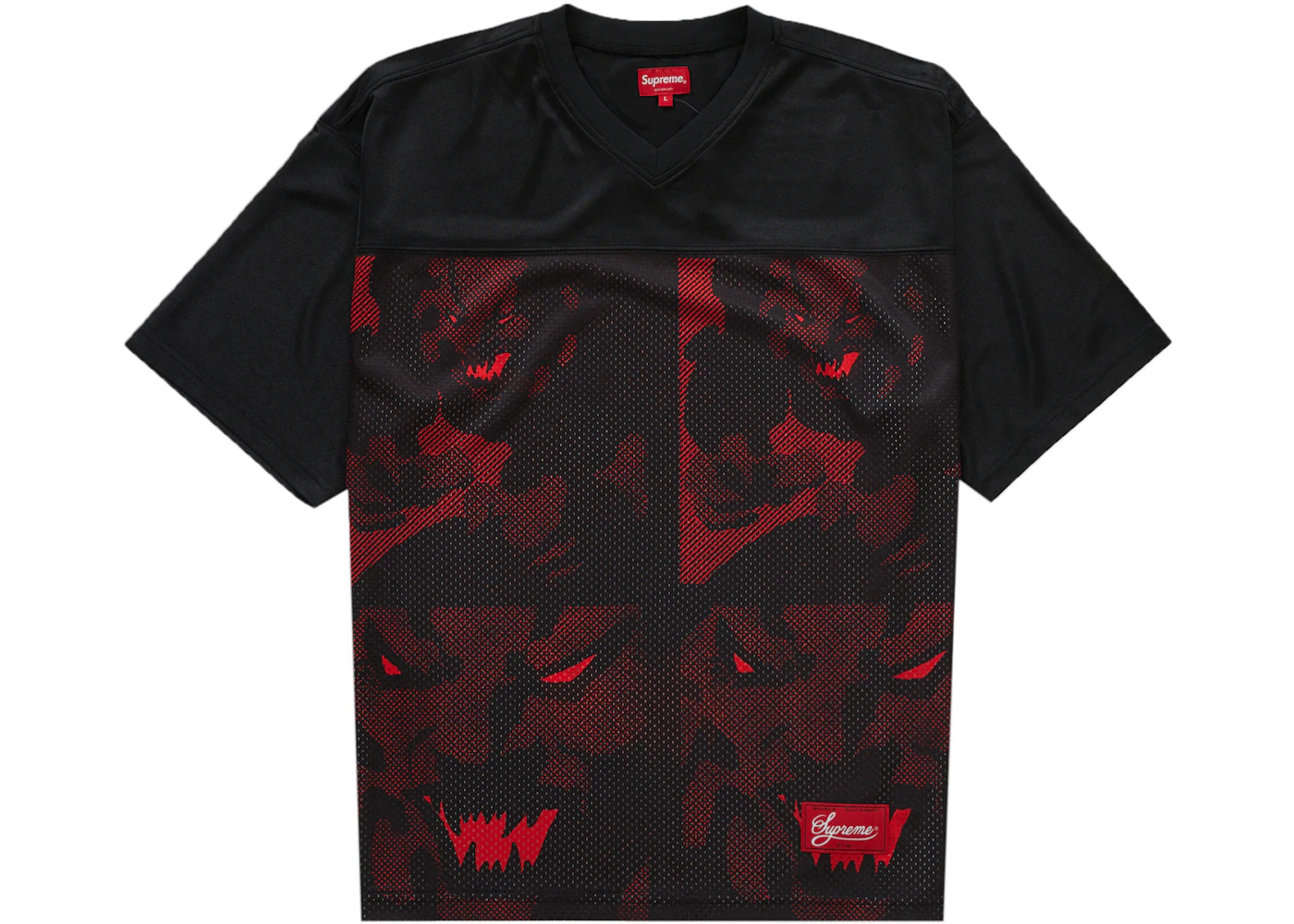 Supreme Ronin Football Jersey Black