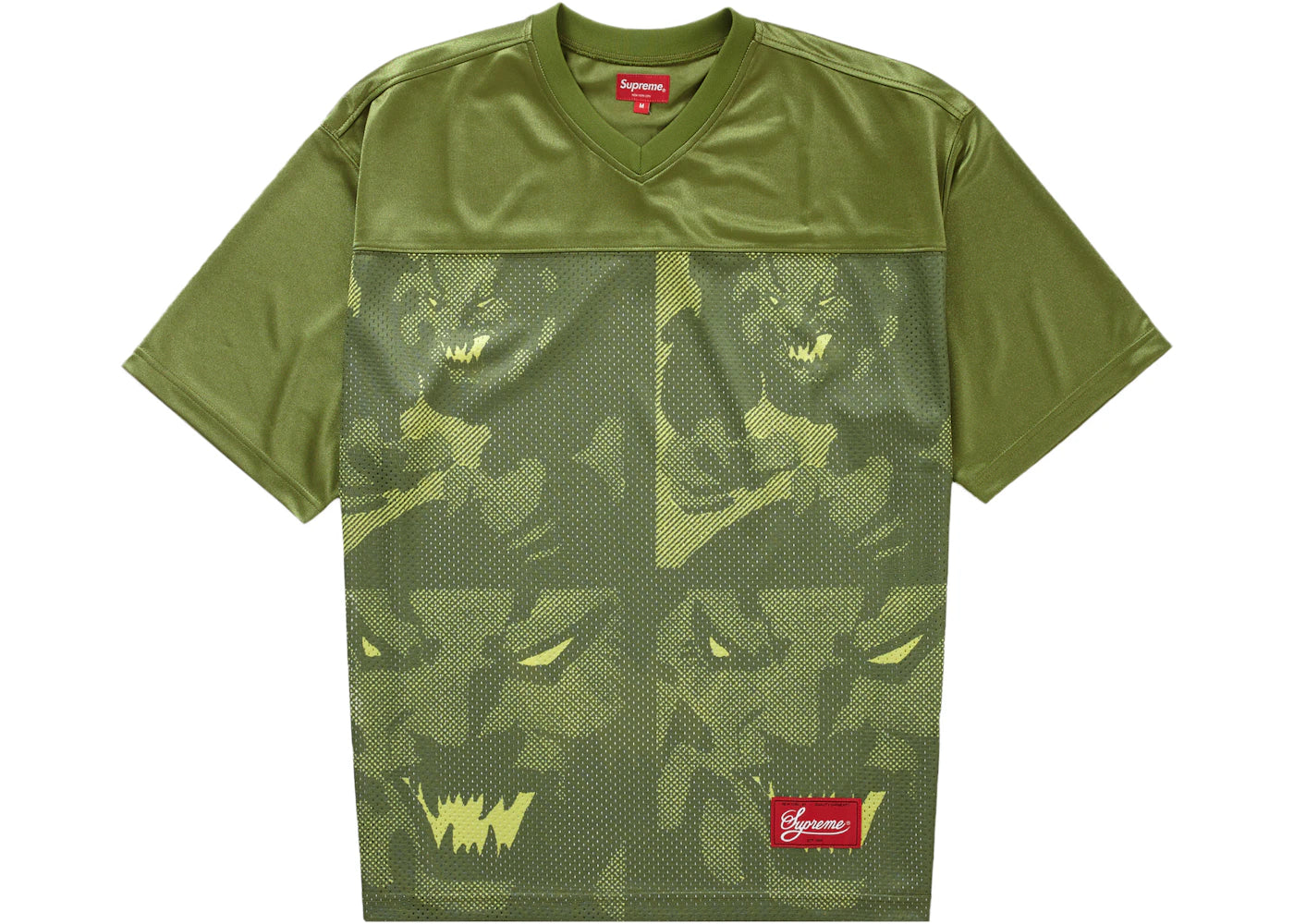 Supreme Ronin Football Jersey Olive