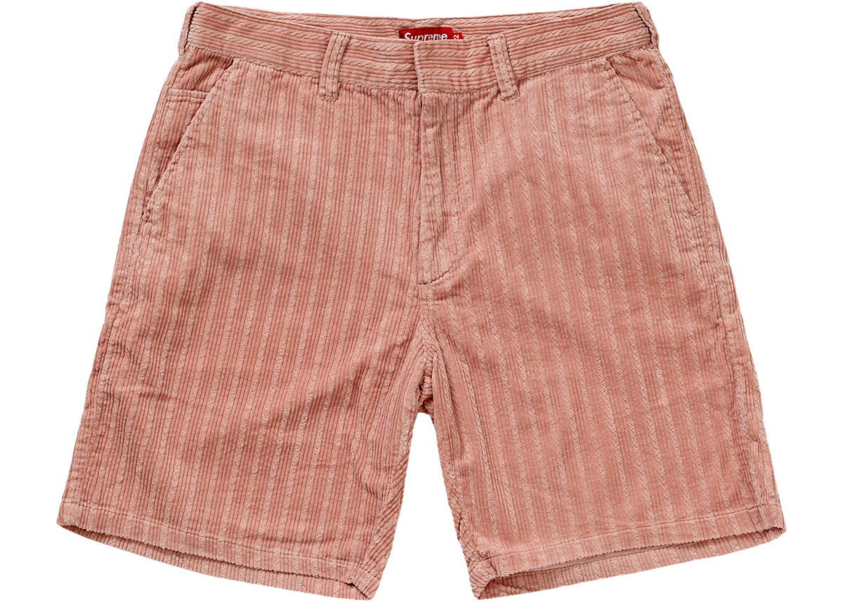Supreme Rope Step Supreme Rope Corduroy Work Short Pink – Side Kicks