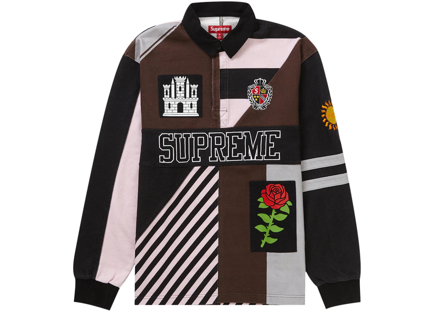 Supreme Rose Rugby Black