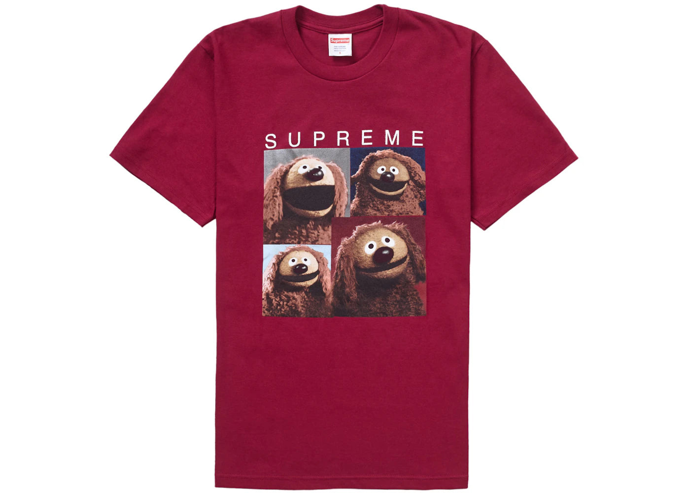 Supreme Rowlf Tee Cardinal