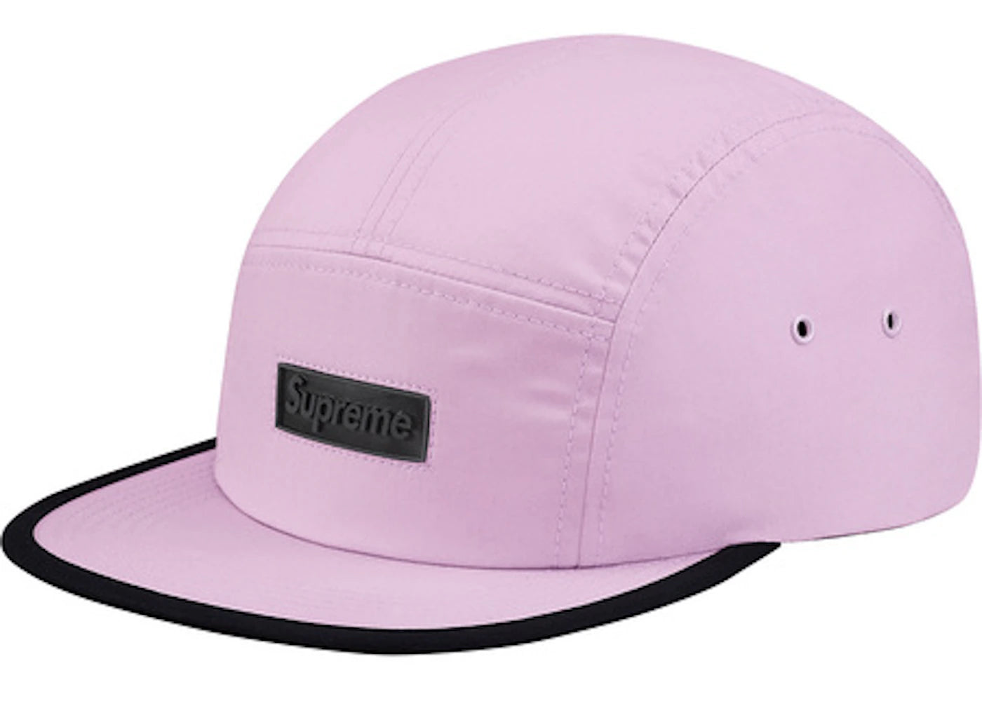 Supreme Rubber Logo Camp Cap Lavender