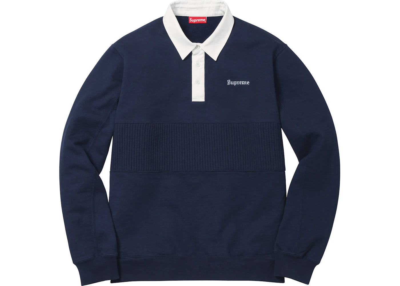 Supreme Rugby Sweatshirt Navy