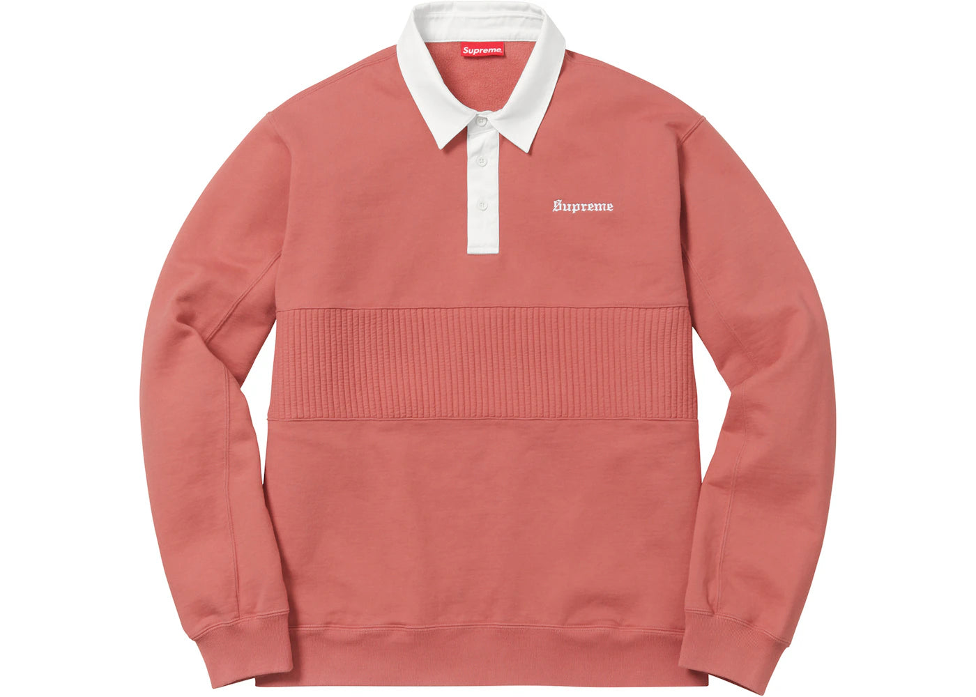 Supreme Rugby Sweatshirt Rose