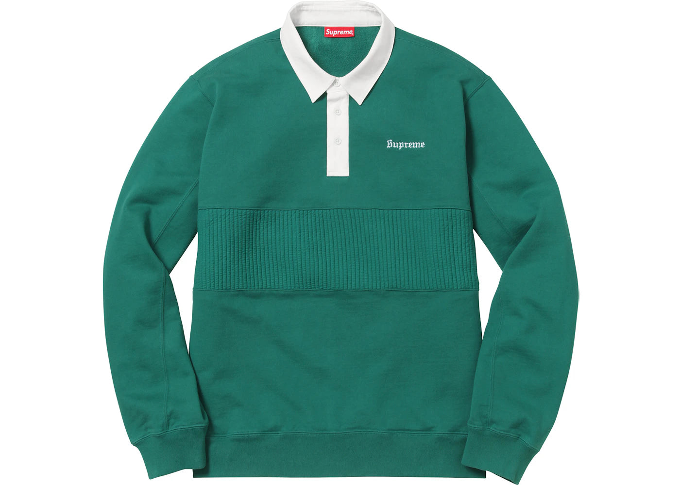 Supreme Rugby Sweatshirt Teal