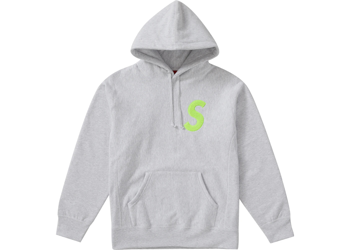 Supreme S Logo Hooded Sweatshirt (FW19) Ash Grey