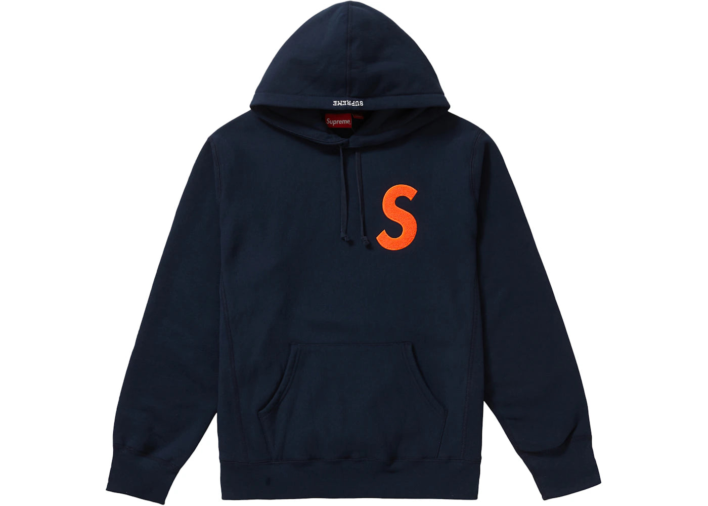 Supreme S Logo Hooded Sweatshirt (FW19) Navy