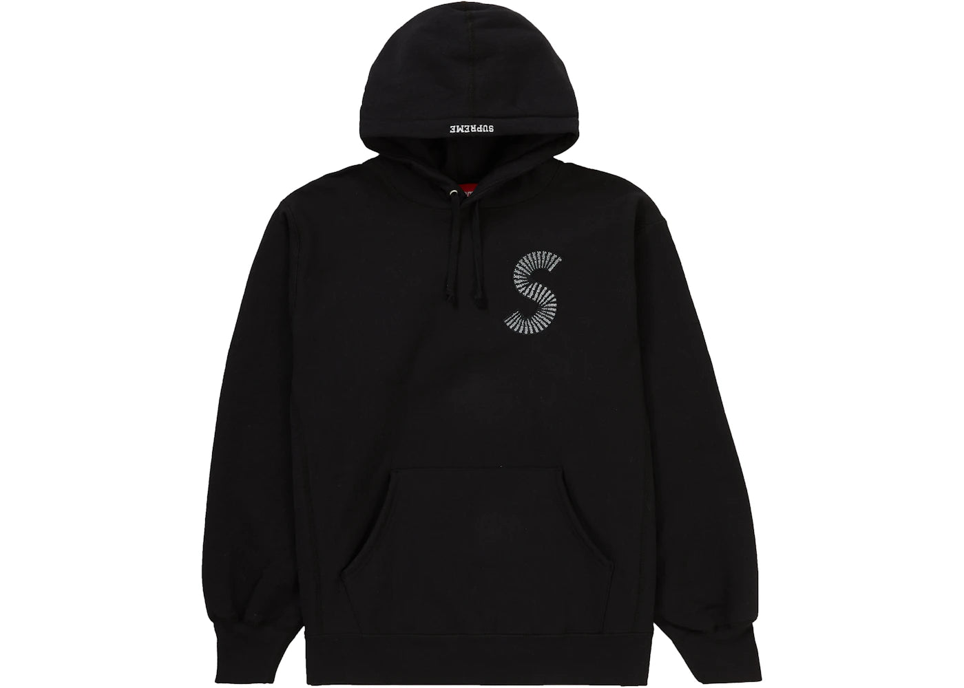 Supreme S Logo Hooded Sweatshirt (FW20) Black