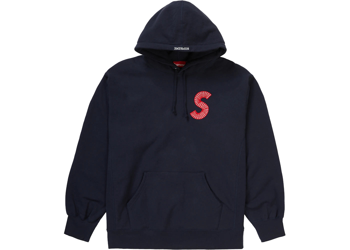 Supreme S Logo Hooded Sweatshirt (FW20) Navy