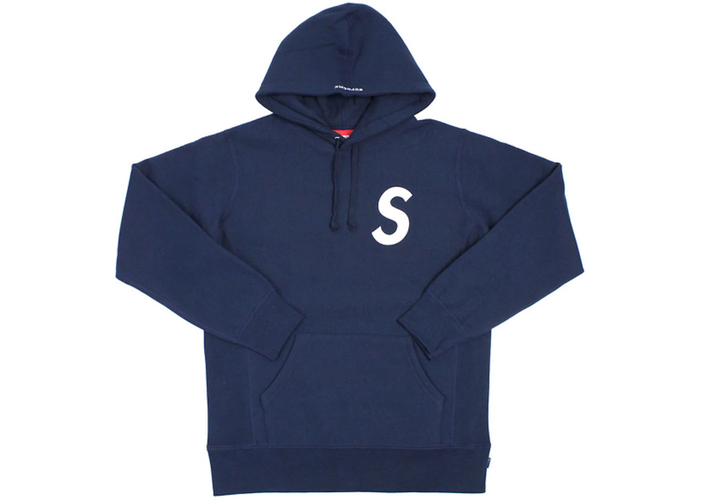 Supreme S Logo Hooded Sweatshirt Navy