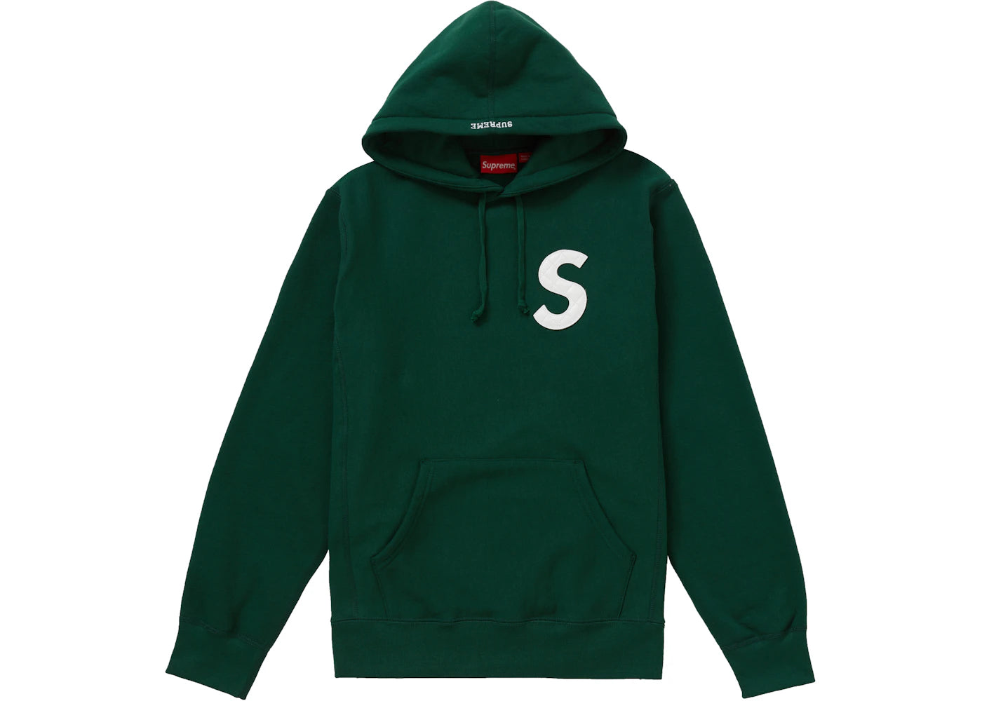 Supreme S Logo Hooded Sweatshirt (SS20) Dark Green