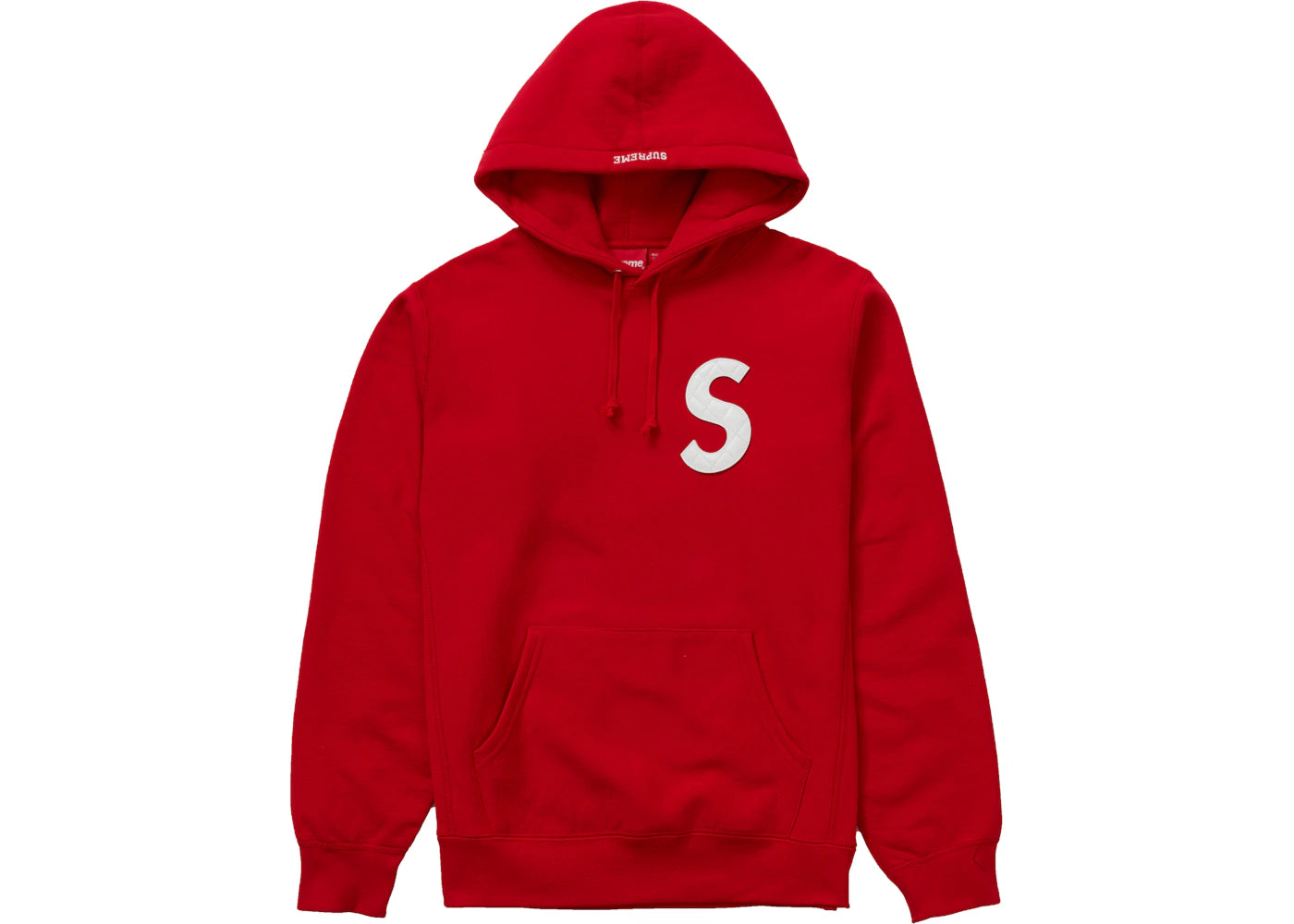 Supreme S Logo Hooded Sweatshirt (SS20) Red