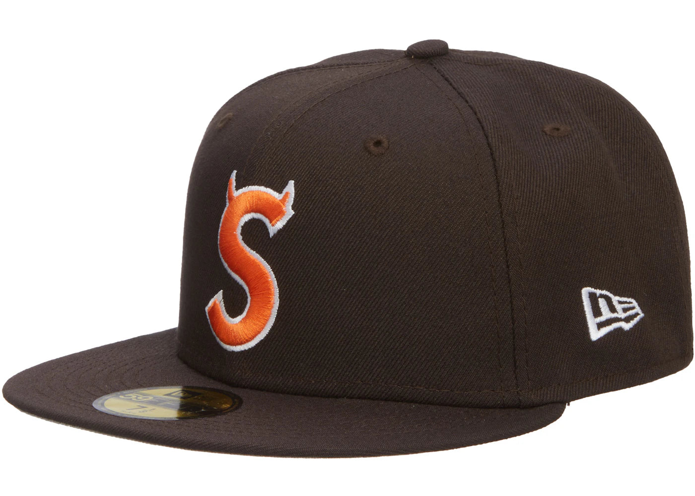 Supreme S Logo New Era (FW22) Brown