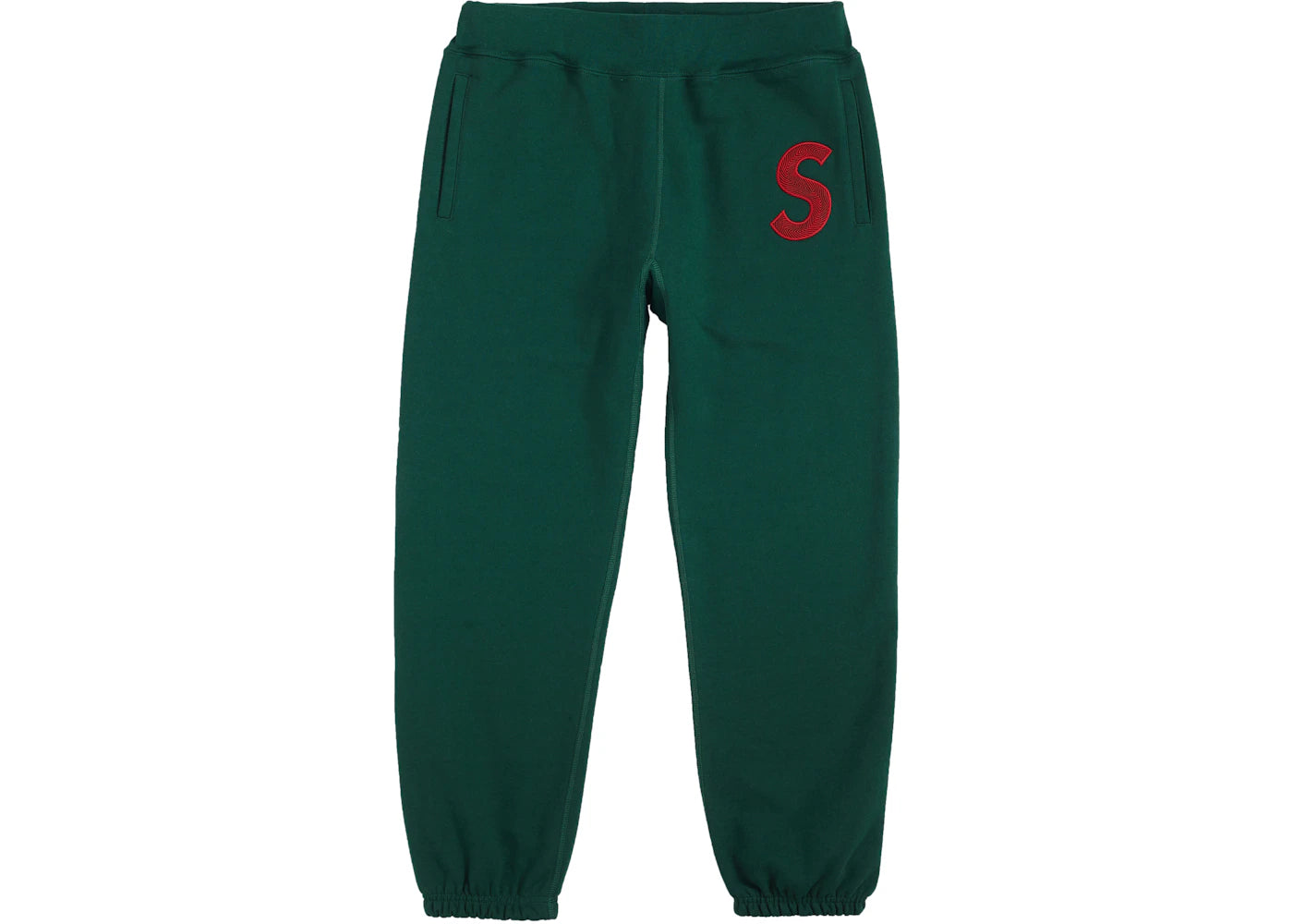 Supreme S Logo Sweatpant Dark Green