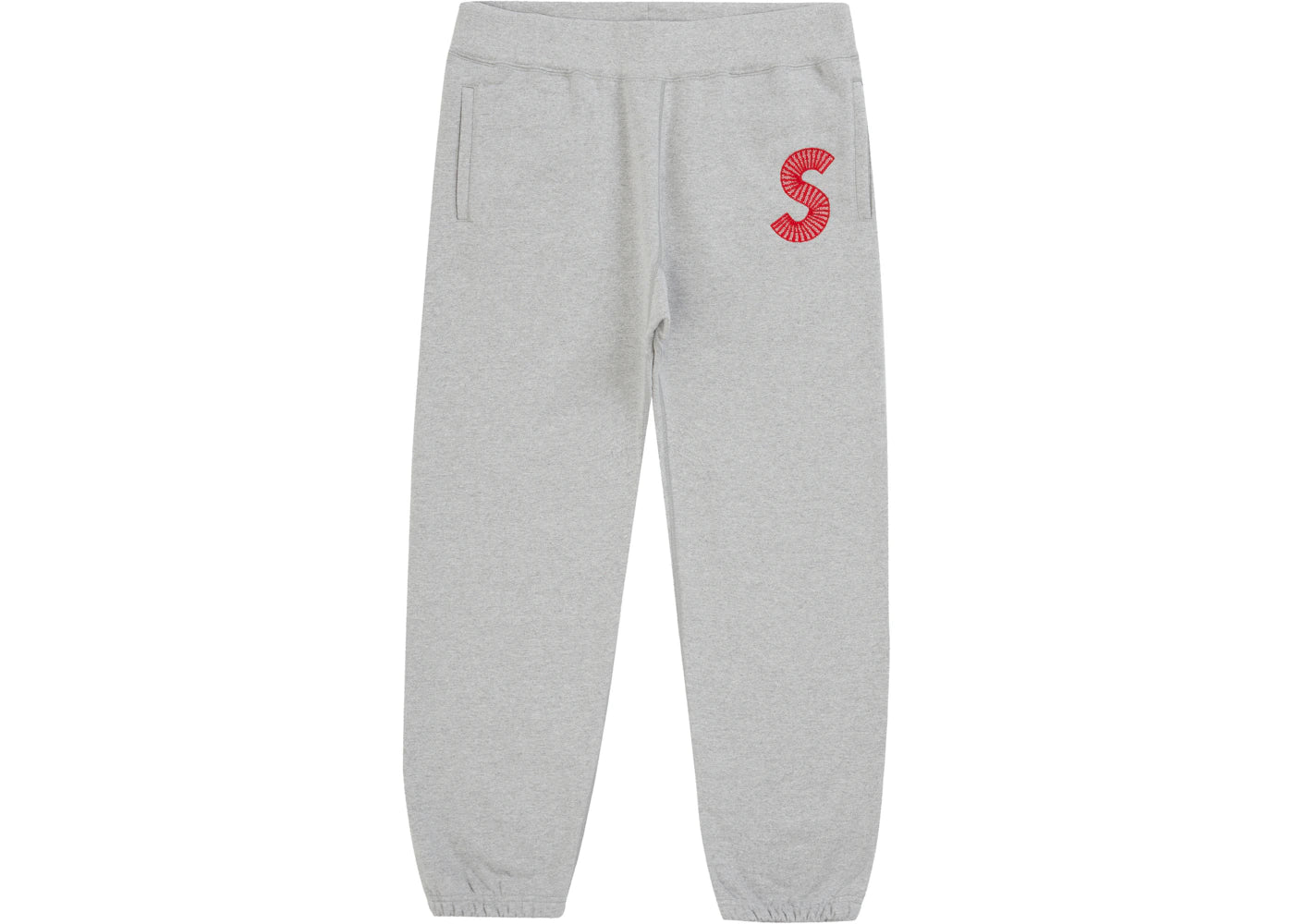 Supreme S Logo Sweatpant (FW20) Heather Grey