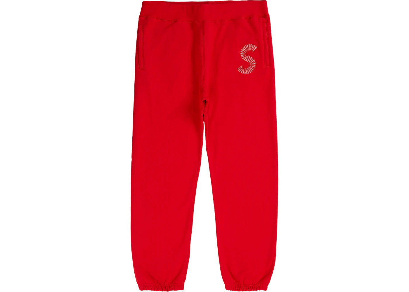 Supreme S Logo Sweatpant (FW20) Red