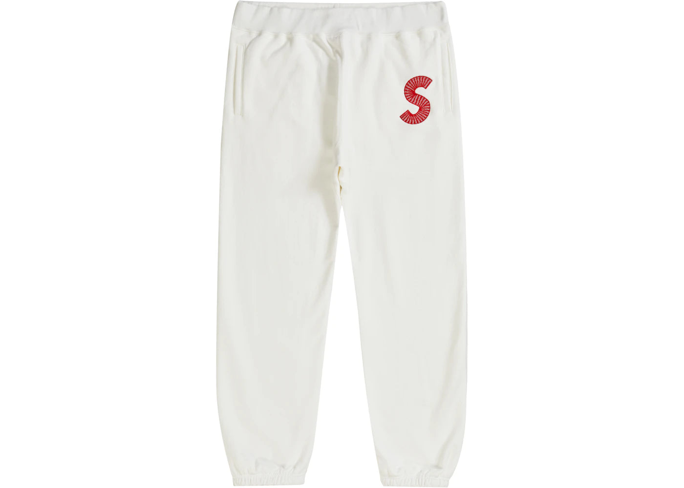 Supreme S Logo Sweatpant (FW20) White